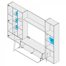 Composición de salón Disegno