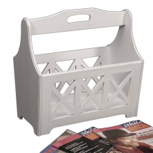 Revistero Madera Decapé 40 cm