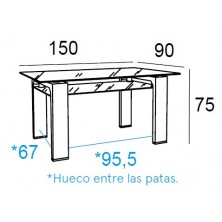 Mesa Comedor Willy