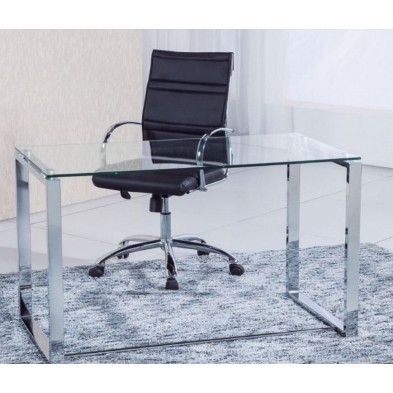 Mesa Ordenador Benetto Cromo