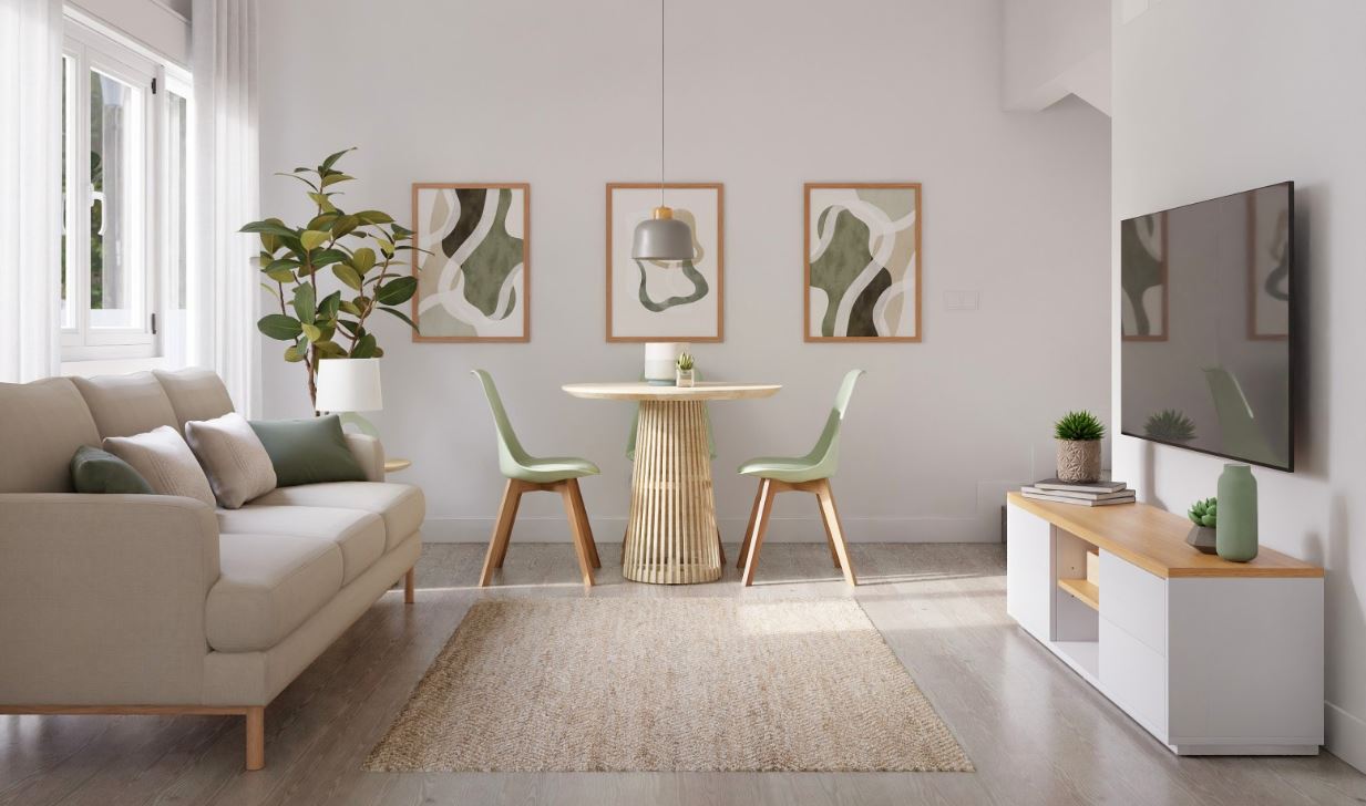 Cómo distribuir los muebles del salón según tu espacio